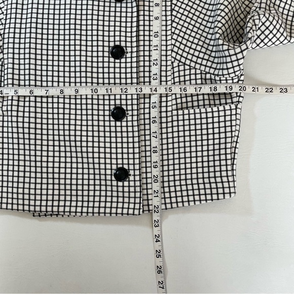 Cabi Osaka Nights Windowpane Ponte Blazer 3173 Women’s Medium - Picture 5 of 11